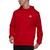 color Scarlet Red, Adidas | Men's Feel Cozy Essentials Fleece Pullover Hoodie