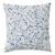 颜色: Light Blue, Scalamandre | Spatter Decorative Pillow, 22" x 22"