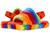 color Rainbow Stripes, UGG | Fluff Yeah Slide Cali Collage (Little Kid/Big Kid)