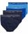 颜色: Aerial Blue / Rugby Royal / Cruise Navy, Ralph Lauren | Men's 4-Pack Classic-Fit Mid-Rise Briefs
