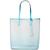 color Ocean Blue Multi, Michael Kors | Signature The Michael Bag Clear Medium Tote