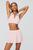 颜色: Pink Sugar, Alo | Charmed Collar Bra Tank - White