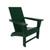 颜色: Dark Green, Westin Furniture | Furniture Modern Plastic Folding Adirondack Chair
