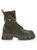 color MILITARY, Prada | Lug-Sole Leather Combat Boots