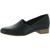 color Black, Clarks | Clarks Collection Women's Juliet Palm Leather Slip On Stacked Heel Loafer