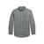 商品Ralph Lauren | Plaid Cotton Poplin Shirt (Big Kids)颜色Navy/Green Multi