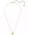 颜色: Yellow, Swarovski | Rhodium-Plated Millenia Pendant Necklace, 15" + 2" extender