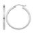 颜色: white, Diamond2Deal | 14k Gold 2mm Square Shape Tube Hoop Earrings