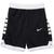 NIKE | Elite Stripe Shorts (Toddler/Little Kids), 颜色Black