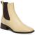 Sam Edelman | Sam Edelman Womens Thelma Leather Square Toe Ankle Boots, 颜色Eggshell Leather