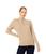 商品Tommy Hilfiger | 1/4 Zip Mock Neck Cable Sweater颜色Light Heather Fawn