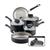 颜色: Black, Farberware | Smart Control 14-Pc. Nonstick Cookware Set