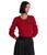 商品Ralph Lauren | Petite Button Trim Cable Knit Sweater颜色Classic Red