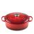 颜色: Cerise/Silver, Le Creuset | 5-Quart Signature Oval Dutch Oven