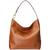 Ralph Lauren | Kassie Large Leather Shoulder Bag, 颜色Lauren Tan