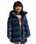 颜色: Newport Navy, Ralph Lauren | Toddler And Little Girls Quilted Long Jacket