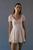 color Cream, Urban Outfitters | UO Lily Tiered Romper