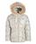 颜色: Pistachio, S Rothschild & CO | Toddler & Little Girls Foil Quilted Puffer Coat  With Faux-Fur Trim