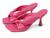 Stuart Weitzman | Playa 75 Knot Sandal, 颜色Hot Pink