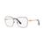 BVLGARI | BV2240 Women's Square Eyeglasses, 颜色Pink Gold Tone, Black