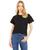 color True Black, Madewell | Whisper Cotton Rib Crew Neck Tee