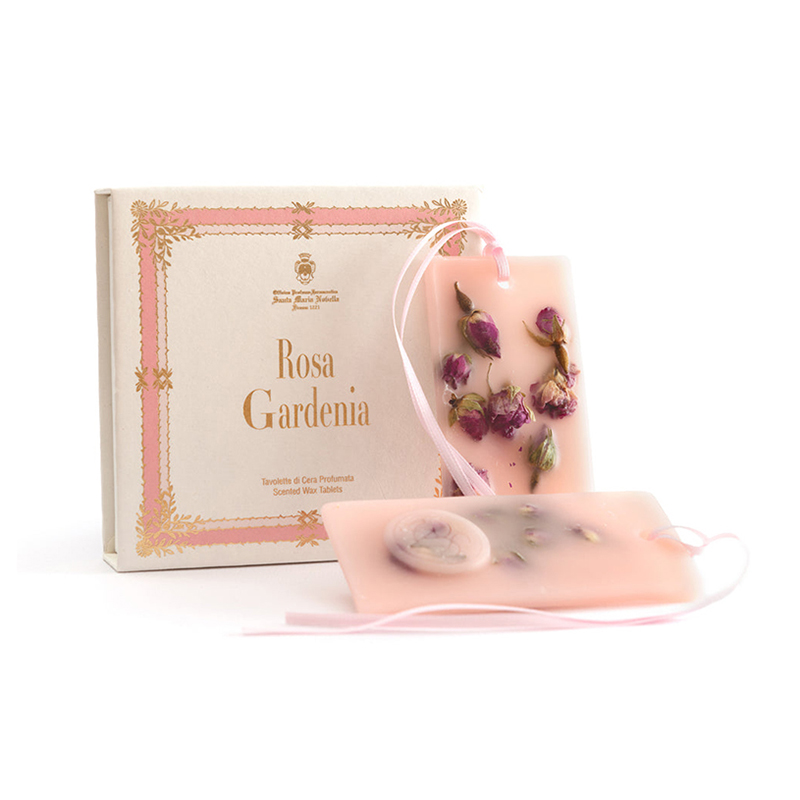 颜色: 玫瑰栀子花, Santa Maria Novella | 圣玛利亚 1221系列手工香薰蜡片（2片装）