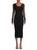 color BLACK, A.L.C. | Jackie Tulle Midi Dress