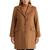 商品Ralph Lauren | Women's Plus Size Buttoned Walker Coat, Created for Macy's颜色New Vicuna