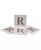 颜色: R, Thirstystone | Vintage Monogram 4-Pc. Coaster Set