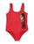 颜色: Red, Moschino | One-piece swimsuits