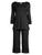 Hanro | Two-Piece Moments Pajama Set, 颜色BLACK