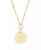 颜色: Gold-Plated - D, brook & york | 14K Gold Plated Paige Initial Pendant