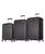 颜色: Black, DUKAP | Intely 3-Pc. Hardside Tech Luggage Set