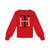 颜色: Red, Tommy Hilfiger | Big Girls Long Sleeve Intarsia Sweater