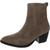 颜色: Grey Suede, Ralph Lauren | Lauren Ralph Lauren Womens Racquel  Laceless Pointed Toe Booties