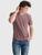 商品第4个颜色pink, Lucky Brand | Lucky Brand Mens Venice Burnout V-Neck Tee.