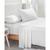 颜色: Bright white, California Design Den | Soft Silk-Like Cooling Bed Sheets, Deep Pocket Sheets Set by
