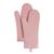 颜色: Open Rose, KitchenAid | Ribbed Soft Silicone Oven Mitt Set, 2 Piece