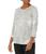 color Slate Grey Medallion, Van Heusen | Women's 3/4 Sleeve Knit Top