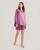 商品第1个颜色violet, LILYSILK | Women's Myrtus Oversized Silk Pajama Set