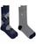 颜色: Navy, Ralph Lauren | Men's Argyle Slack Socks, 2-Pack