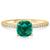 颜色: 10k white gold, Pompeii3 | 1 3/4Ct Cushion Emerald & Diamond Ring Gold Lab Grown