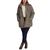 Ralph Lauren | Women's Plus Size Hooded Quilted Coat, Created by Macy's, 颜色Box Houndstooth