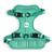 颜色: emerald, THE LICKER STORE | Arlo Large Adjustable Soft Padded No Pull Pet Harness with 3 Buckles and 3 Leash Clips
