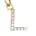 color LETTER L, MATEO | 14K Yellow Gold & Diamond Initial Pendant Necklace