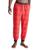 商品Calvin Klein | Modern Holiday Textured Plaid Classic Fit Pajama Joggers颜色Red Plaid