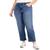 color On My Own, Celebrity Pink | Trendy Plus Size Relaxed Straight-Leg Jeans