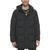 商品Calvin Klein | Men's Long Stretch Quilted Puffer Jacket颜色Ebony