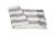 color steel, a & R Cashmere | 100% Linen Stripe Throw