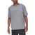 商品Calvin Klein | Men's Relaxed Fit Standard Logo Crewneck T-Shirt颜色Medium Grey Heather